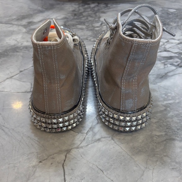 Studded High-Top Sneakers - sz 37 - Picture 5 of 8